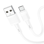 Laadimisjuhe Hoco X83 USB-A to MicroUSB 1.0m valge