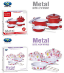 M&auml;nguk&ouml;&ouml;gikomplekt, lauan&otilde;ude komplekt, 9 eset - punane