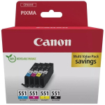 Ink Canon CLI-551 C/M/Y/BK multipack