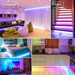 USB LED riba koos kaugjuhtimispuldiga, 100 pėdų / 30 m