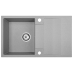Granitinė virtuvinė plautuvė Kuchinox RAB, SBF_511Y, Grey