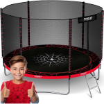 Abɔ me trampoline 10 feet/312 cm kple gotagome mesh kple neo kamedefefewo &fnof;e atrakpui .