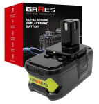 Gares aku, sobib Ryobi ONE+ P108 RB18L13 RB18L15 RB18L20 RB18L25 RB18L50, 18 V 5,2Ah
