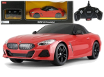 Automobilis BMW Z4 Roadster Rastar su nuotolinio valdymo pultu, raudonas