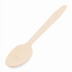 Puidust lusikad XL (pikendatud) 16,5 cm 100 tk., Mediniai &scaron;auk&scaron;tai XL (prailginti) 16,5 cm 100 vnt.