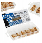 Geko auto isoleerimata terminali &uuml;henduste komplekt koos varrukatega 450tk, 2.8 mm, 4.8 mm, 6.3 mm