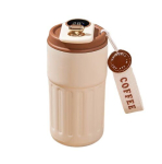 Termotass termomeetriga, 410 ml, valge