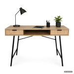 Ardeni arvutilaud, 120x50x80,5 cm, pruun/must