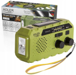 ADLER AD-1197 (roheline) taskulamp-raadio