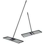 Muru tasandamise reha 91x25x175 cm must, metall