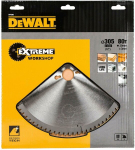 Dewalt saeleht puidule 305x30mm 80 hammast