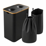 Konteiner 140 l kaanega, kokkupandav 600D, 2 kotti