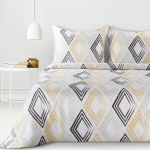 Eurofirany satiinist puuvillane voodipesukomplekt PTE-148, 140x200, 2-osaline