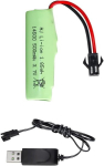 Yunique Green-Clean-Power, liitiumaku 3,7 V 500 mAh + USB, DE35 DE38 DE40 DE50 TB201 TB202 RC mudelitele