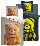 Pimedas helendav voodipesu 140x200 Teddy Bear Goodnight