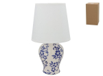 Decorlife laualamp Aida, valge/sinine