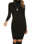 Kootud kleit Rayson, must, XL