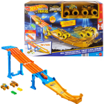 V&otilde;idus&otilde;iduraja komplekt Hot Wheels Monster Trucks Dual Terrain Raceway Mattel, erinevat v&auml;rvi, JMW70