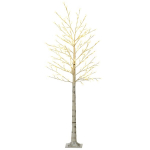 Kunstkask valgustusega, 180 LED, 3 heledusastet, 180 cm, valge