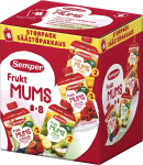 Puuviljap&uuml;ree komplekt SEMPER MUMS RTE, 6 kuud, 8x110 g