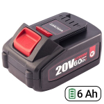 Akuga t&ouml;&ouml;riistade aku Worcraft 20V 6.0Ah