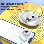 Avatud Bluetooth 5.3 mitte-k&otilde;rvaklapid, stereo, nahav&auml;rvi