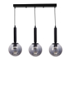 Opviq rippvalgusti 9059-5, must/hall