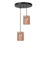 Opviq rippvalgusti 9075-2, pruun/must