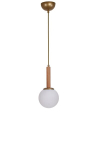 Opviq rippvalgusti 9073-1, kuldne/valge