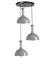 Opviq rippvalgusti 9024-3, hall/must