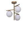 Opviq laelamp 9007-2, kuldne/valge