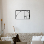 Asir riputatav dekoratsioon Golden Ratio, 35 cm