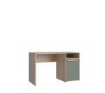 Kirjutuslaud CPQB222-Q168, 123,6x52,7x75,5 cm, pruun/salvei