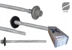 Kruvid sandwich-paneelidele 200mm Ral 9007, 100 tk.