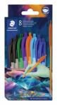 Staedtler Multiverse 8 tk. automaatsed kolmnurksed pliiatsid