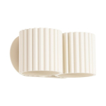 Sollux Lighting seinalamp Aura 2, beež