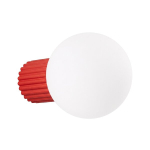 Sollux Lighting seinalamp Halo, punane/valge