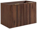 Vannitoakapp, riputatav, tamme-p&auml;hkel FLOW 80 x 46 x 57 cm