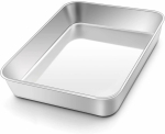 Onaderi mittenakkuva kattega aluminiseeritud terasest k&uuml;psetusplaat, 32 x 25 cm.