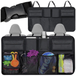 perf.ee autoistme seljatoe organiser, 8 taskut, pol&uuml;ester, must