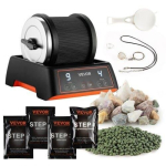 Kivilihvimismasin VEVOR 0,91 kg, digitaalne, 4 kiirust, lisatarvikutega