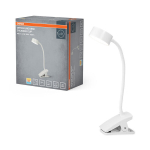 Osram Office Line Desk Cylinder Clip 4,8W TW dimmerdatav laualamp, valge