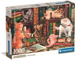Pusle kassipoegadega Clementoni Curious Whiskers 37107, 1000 tk.