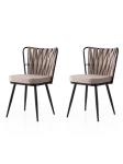 2-osaline s&ouml;&ouml;gitoatoolide komplekt Kuşaklı - 222, must/pruun, Tool, v&ouml;&ouml;kohaga - 222 V2, 43x82x43 cm, raud