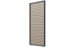 Horisontaalsete ribikardinate sein pergolatele Pergola Elegance/Deluxe/Fusion 1,2 m, pruun/hall