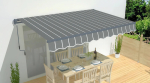 Terrassimarkiis Classic, 500x300 cm, hall/valge