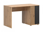 Kirjutuslaud Vabres, 120x60x76.5 cm, pruun/must