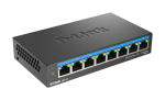 MISE EN R&Eacute;SEAU, L&uuml;liti, Iseseisev l&uuml;liti, D-Link 8-portine mitme-giga &uuml;lemise haldamata omadused LAN 8N t&uuml;&uuml;p ja