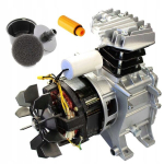 Elektrimootor 230v pumbaga kompressorile 24/50l &uuml;he kolviga kompressor