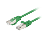 Lanberg v&otilde;rgukaabel Lanberg Patchcord CAT.6 FTP 1M fluke passed 10-pack, roheline | PCF6-20CC-0100-G